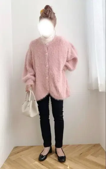 jumelle  샤기 오버 가디건