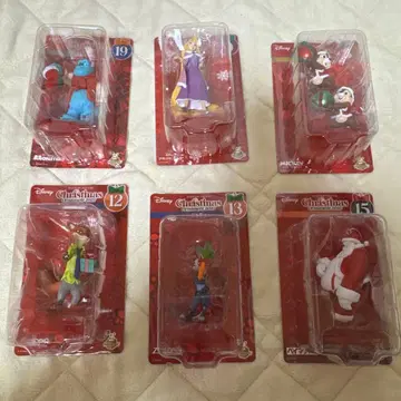 디즈니 크리스마스 오너먼트 복권 6개 세트