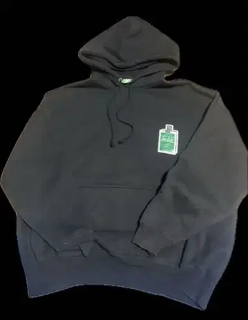 하이-라이프 블랙 후드티 X-LARGE