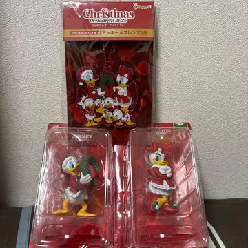디즈니 크리스마스 오너먼트 복권 도날드, 데이지 3종 세트