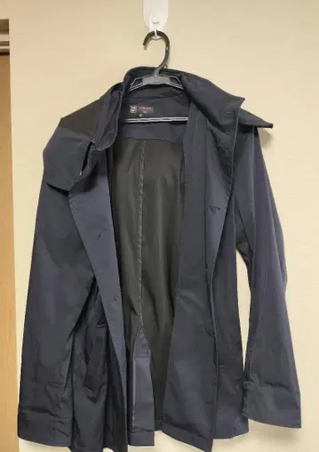 미쉘클랑옴므 트렌치코트 네이비