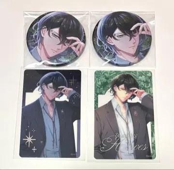 스타마이 츠즈키 마코토 캔뱃지 클리어 카드 AGF