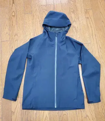 블록 테크 후드티/3D 컷 네이비 사이즈 M