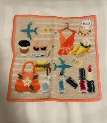 FEILER 손수건 ISETAN 하네다 공항 한정판 깃털