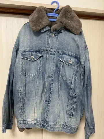 GYDA 2way 데님 퍼 자켓