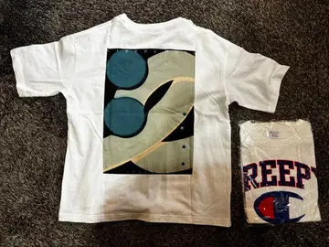 새상품 Champion x Creepy Nuts T셔츠 M 외 2장 세트