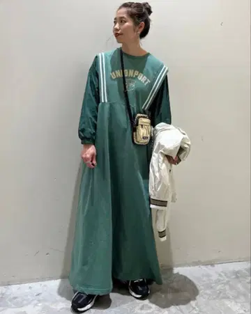 niko and - 캐주얼 원피스 그린 새상품급