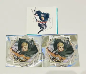 진격의 거인 엘빈 아크릴 코스터 스티커