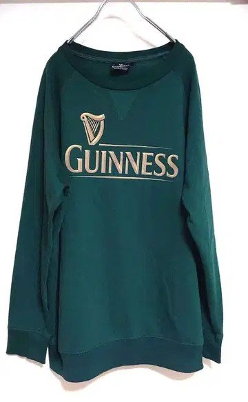 GUINNESS 그린 트레이닝복 맨투맨 XXXL