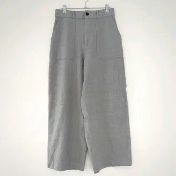 MACPHEE 맥피 와이드 팬츠 M 그레이 투모로우랜드 울