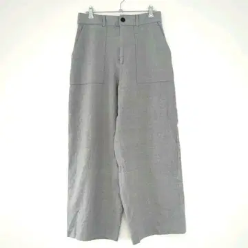 MACPHEE 맥피 와이드 팬츠 M 그레이 투모로우랜드 울