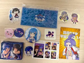 오토마치 우나 캔 배지 씰 슬리브 보이스로이드