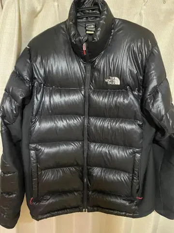 THE NORTH FACE 하이브리드 아콘카과 다운 자켓 블랙