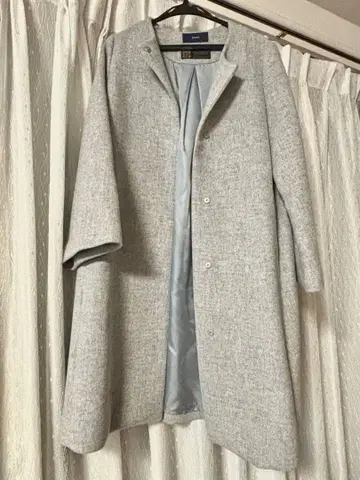 SHIPS Manteco제 그레이 롱 코트