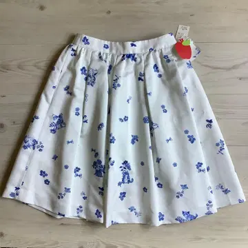 프랑슈리페 스커트 화이트