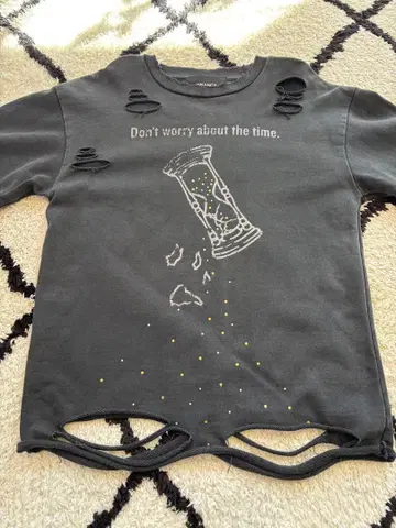 grancy 큐빅 맨투맨 롱T