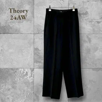 띠어리 theory 24AW Admiral Crepe 스트레이트 팬츠