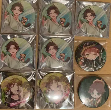 우라타누키 캔뱃지 세트