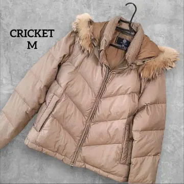 새상품급 CRICKET 크리켓 베이지 퍼 다운 자켓 M