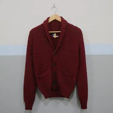 Drumohr 숄카라 캐시미어 니트 가디건 사이즈 42