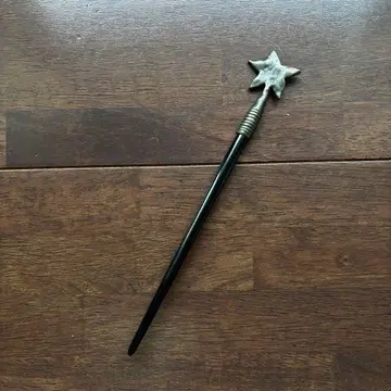 H.P FRANCE 메탈포인츠 실버 헤어콤 별 아쉬페