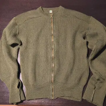 스웨덴군 지퍼 니트 사이즈 5