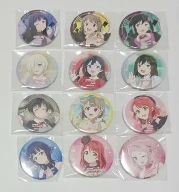 러브 라이브 니지가사키 학원 캔뱃지 모음