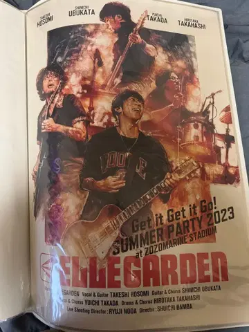 ELLEGARDEN 혜택 B2 포스터