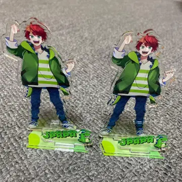 쟈파파 컬러풀 피치 아크릴 스탠드 2개 세트 2024