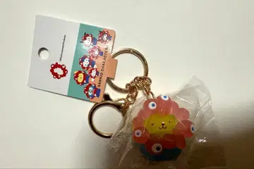 산리오 클리어 컬러 키링 폼폼푸딩