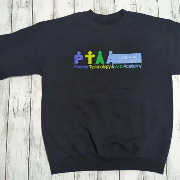 미국 빈티지 의류 맨투맨 프린트 아카데미 USA 구제 의류