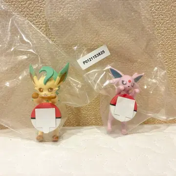 포켓몬 제일복권 F상 길거리 산책 챠라링 프렌즈 에브이 리피아 세트