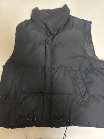 블랙 다운 베스트 노카라