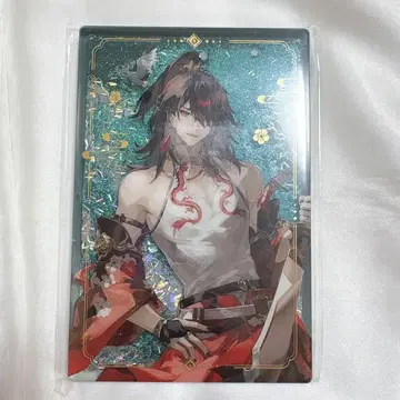 니지산지 EN 콜라보 카페 야엔 복스 아쿠마 유사 아크릴 블록 4