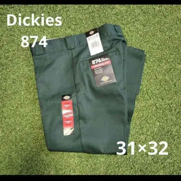 미사용 새상품 디키즈 874 GH 31 x 32 워크 팬츠 미도리 02