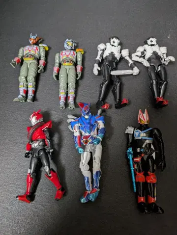 가면라이더 피규어 7체 세트