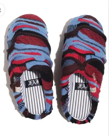 SUBU x FAF 3D Knit Sandals BLUE