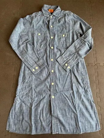 OMNIGOD 스트라이프 롱 셔츠 사이즈 2