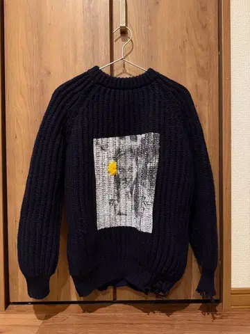 골든구스 니트 프린트 니트 두지엠 클라세 라빠르망