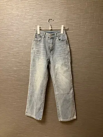 티티베이트 titivate 하이웨스트 스트레이트 데님 팬츠