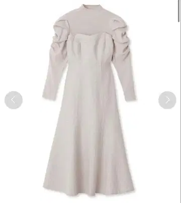 snidel 트위드 도킹 니트 원피스