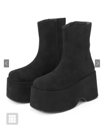 GRL 스웨이드 통굽 부츠 [ zr1140 ] 23.0cm