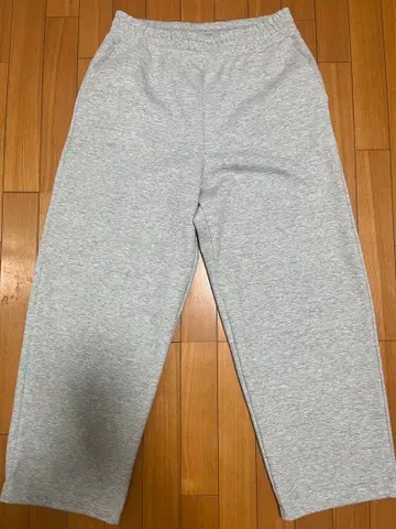 유니클로C 맨투맨 와이드 팬츠