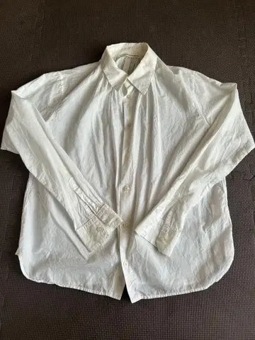 코튼 100% 긴팔 셔츠 사이즈 0