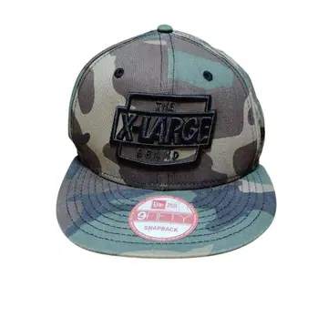 [X-LARGE NEWERA 카모플라쥬 콜라보 스냅백 캡 9FIFTY]