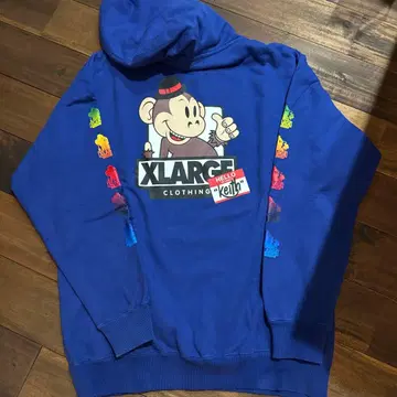 xlarge keith 후드티 맨투맨 파랑