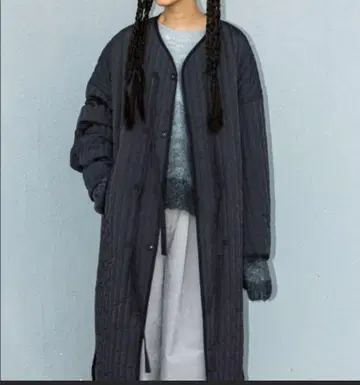 니코앤드 - 모드 노움코어 아라이 맥시 퀼트 코트