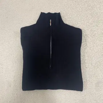 TODAYFUL Halfzip Rib Knit 블랙