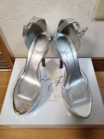 [ BBJ 공식 ] 베스트 바디 재팬 힐 실버 23.5cm 스테이지 용