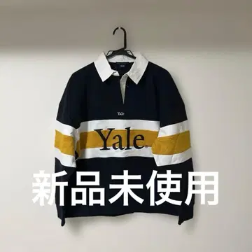 Yale 스트라이프 라거 셔츠 네이비